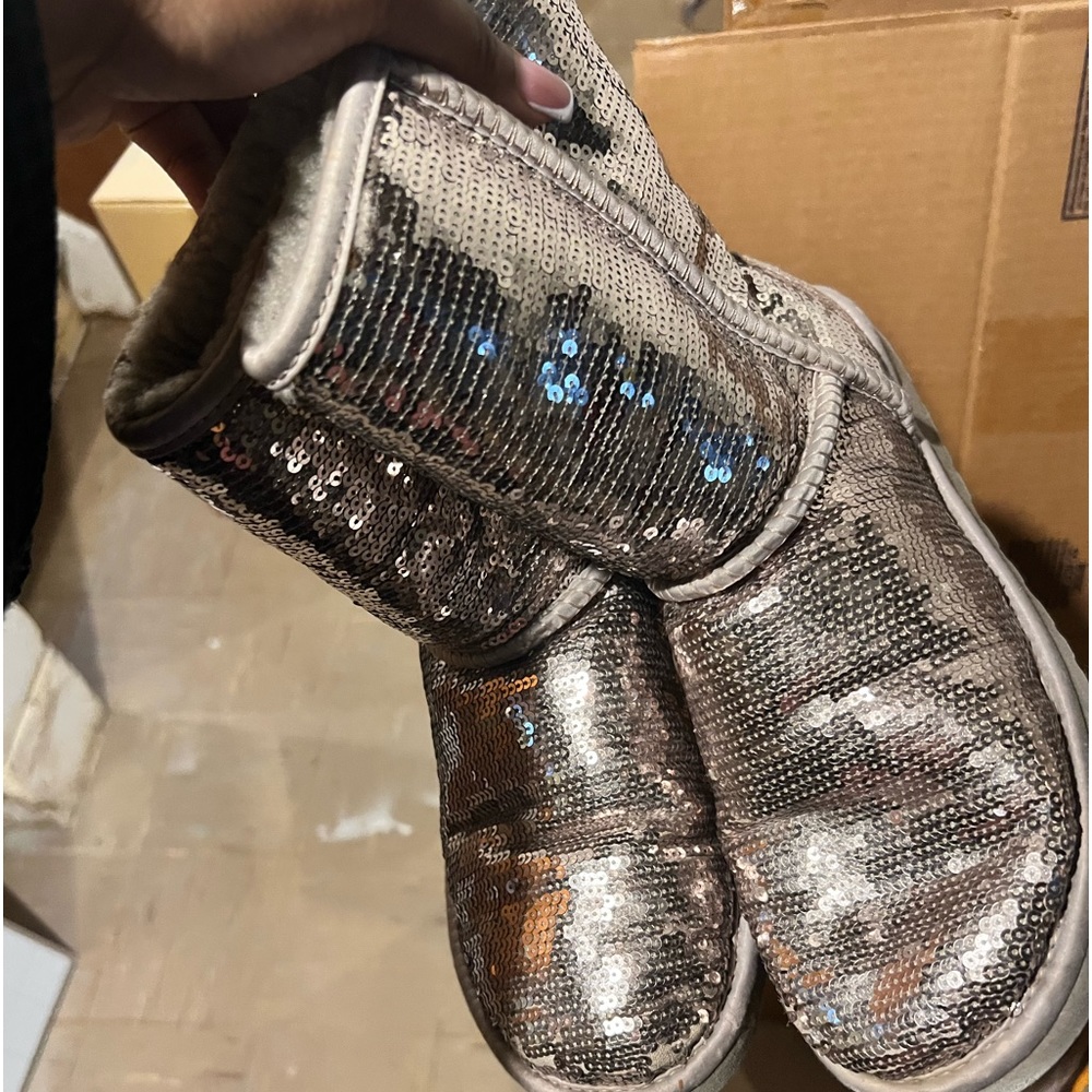 Sequin UGG boots